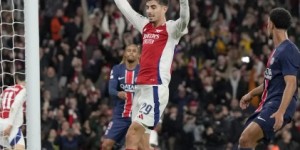 迈博体育：梅里诺迎首秀阿森纳2-0巴黎