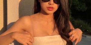 越美混血美女Jessie 性感曲线甜美笑容令人视线无法离开