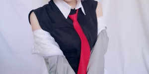 b站主播@楚楚子w，鬼灭之刃cosplay