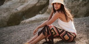 Free People 2022 Summer Lookbook , Earth DayModel Rania Benchegra ​​​