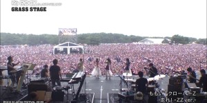 桃色幸运草Z连续四天公开演唱会图像片段为〈ROCK IN JAPAN FESTIVAL 2022〉暖身