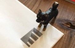 错视3D画 翻开笔记本进入三次元的空间