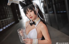爱宕 犬同人兔女郎Cosplay