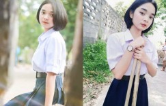 神似战斗天使艾莉塔！青春无敌的18岁泰国正妹Phanomwan Chaiyawat
