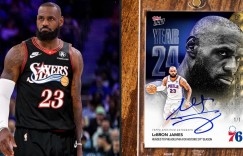 LeBron James 首张 76 人球员卡正式亮相！亲笔签名版本全球仅一张