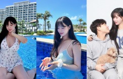 孕肚藏不住性感曲线！起亚虎女神金韩拿甜嫁不到 1 年就有喜，孕期写真美艳依旧！