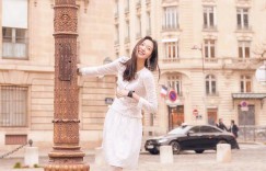 金高银 x W Korea March ，巴黎随拍画报，优雅的𝐂𝐇𝐀𝐍𝐄𝐋女郎💛🔥🖤🖤