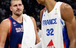 Nikola Jokic 智取 Victor Wembanyama！全能表现率塞尔维亚险胜法国