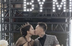 蕾菈掀開緊身豹紋衣辣曬「4個月孕肚」！曝光身體近況：內褲快穿不下了