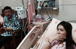 余苑綺肺感染全變白！已交代「臨終只希望先生在場」　余天淚喊：沒辦法接受