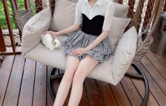 清纯可人的「萌系正妹」​​金渲mik，修长美腿超让人恋爱！笑容更是甜上加甜！