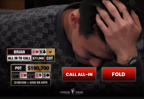 【EV扑克】牌局分析：太任性了！亿万富翁的疯狂诈唬