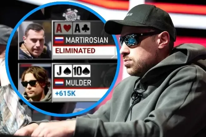 【EV扑克】这是什么天谴局!连续两把AA被河杀,堪称WSOP最惨泡沫男